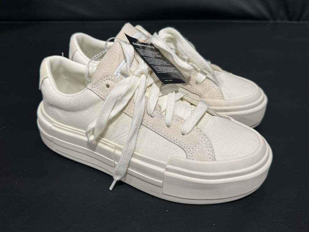 Converse Chuck Taylor All Star Cruise Egret White Sneakers 8.5